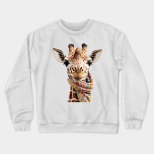 Cute Giraffe Crewneck Sweatshirt